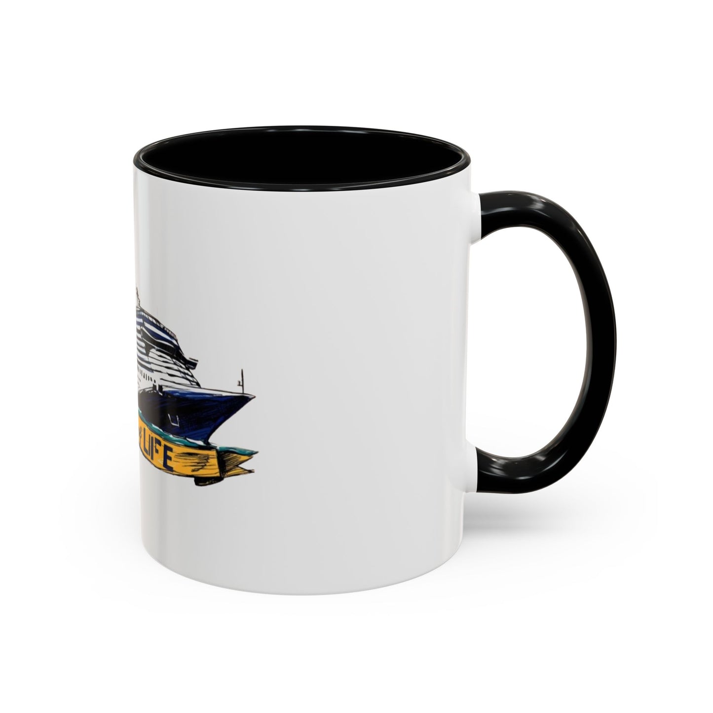 Cruising Lifestyle Accent Coffee Mug - Enjoy Your Journey with Style