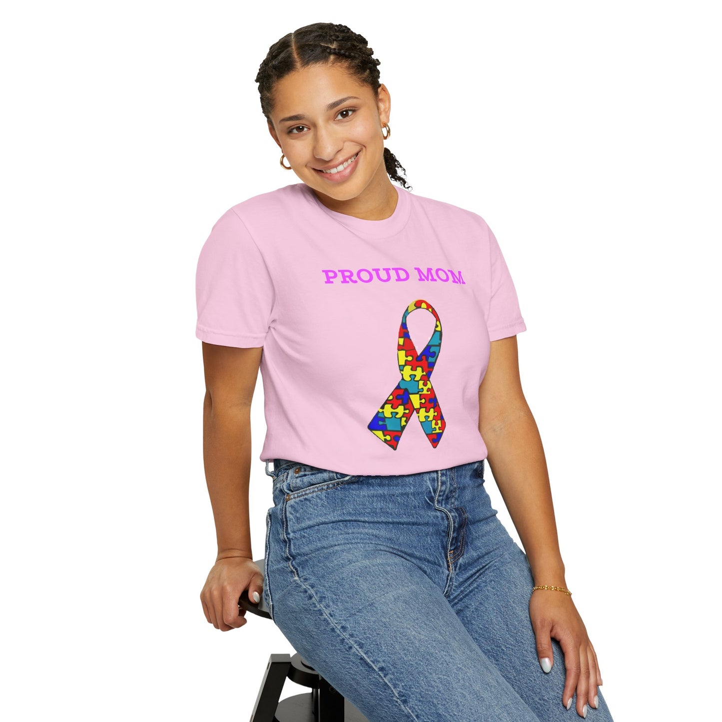 Proud Mom to an Autistic Son, Autism Awareness T-Shirt