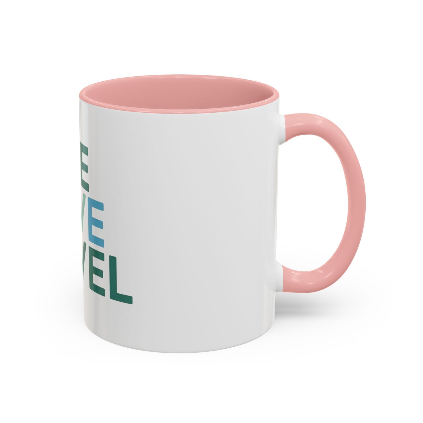 Inspirational Travel Coffee Mug - Live Love Travel Design
