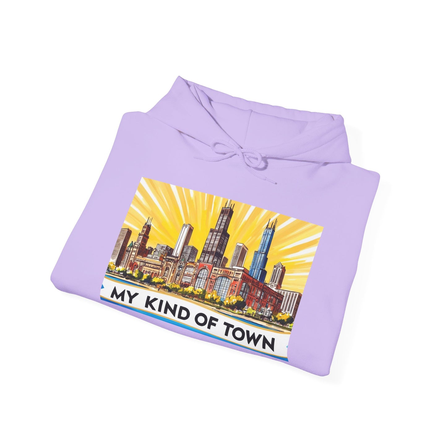 My Kind of Town Hoodie – Unisex Heavy Blend Sweater for Urban Explorers