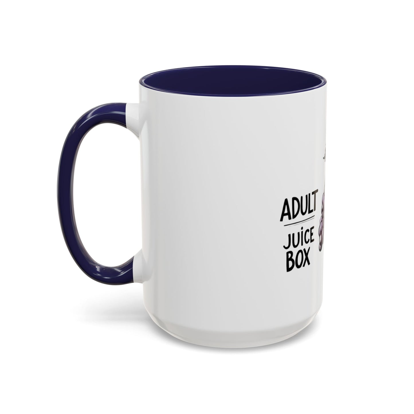 Adult Juice Box Grapes Coffee Mug - Fun & Quirky 11oz/15oz Drinkware