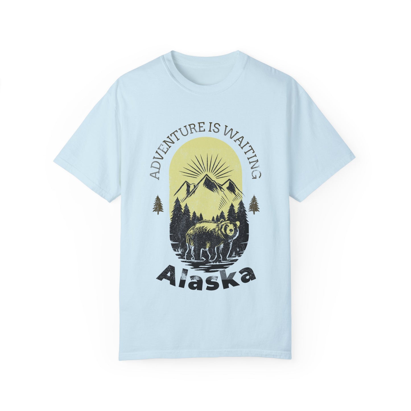 Adventure Awaits Alaska T-Shirt for Nature Lovers