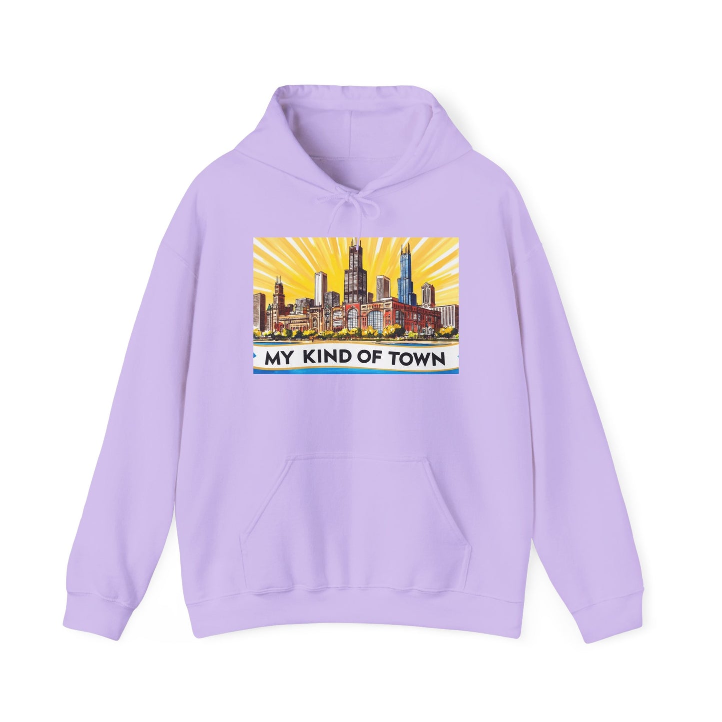 My Kind of Town Hoodie – Unisex Heavy Blend Sweater for Urban Explorers