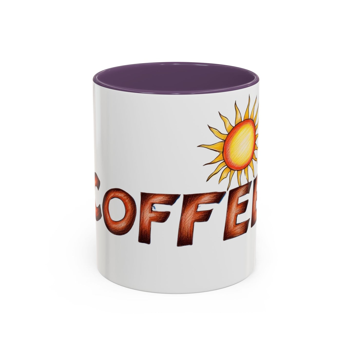 Sunny Coffee Accent Mug - 11oz & 15oz - Perfect Gift for Coffee Lovers