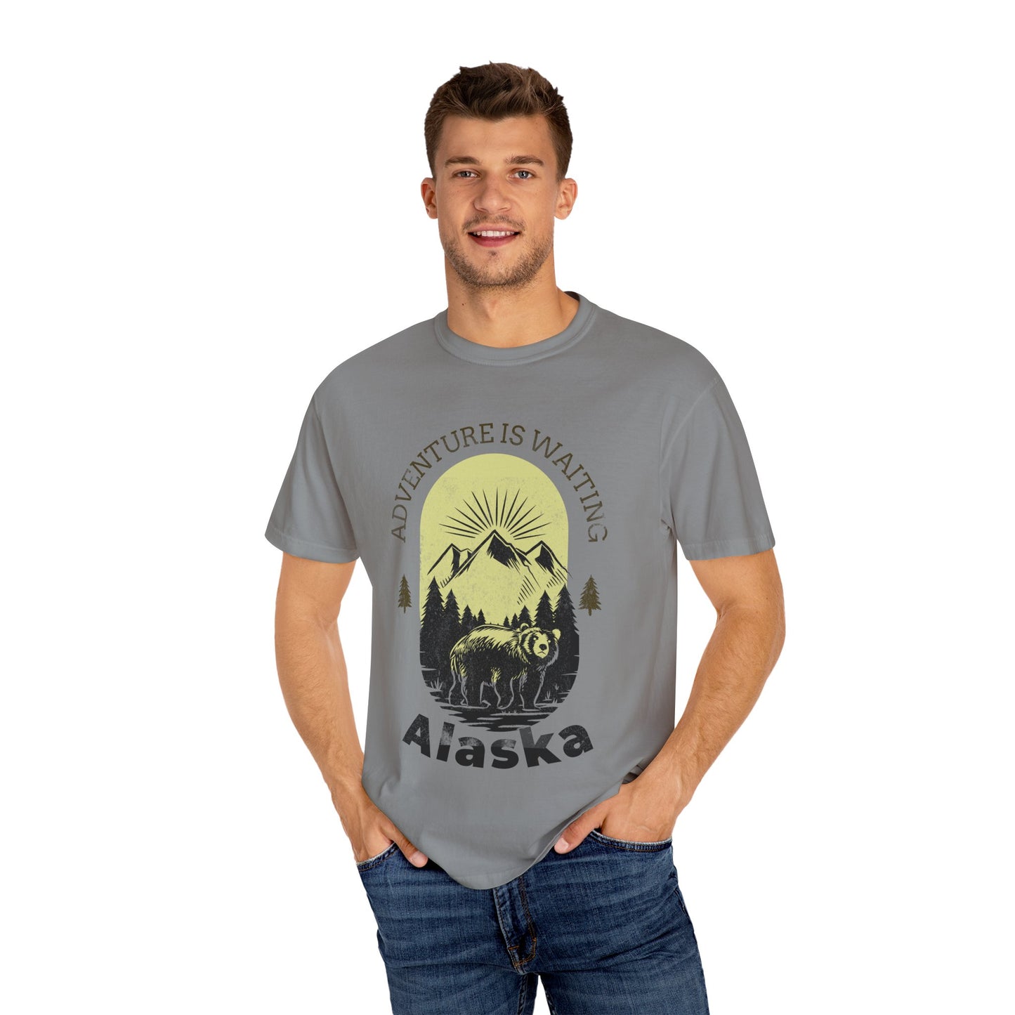 Adventure Awaits Alaska T-Shirt for Nature Lovers