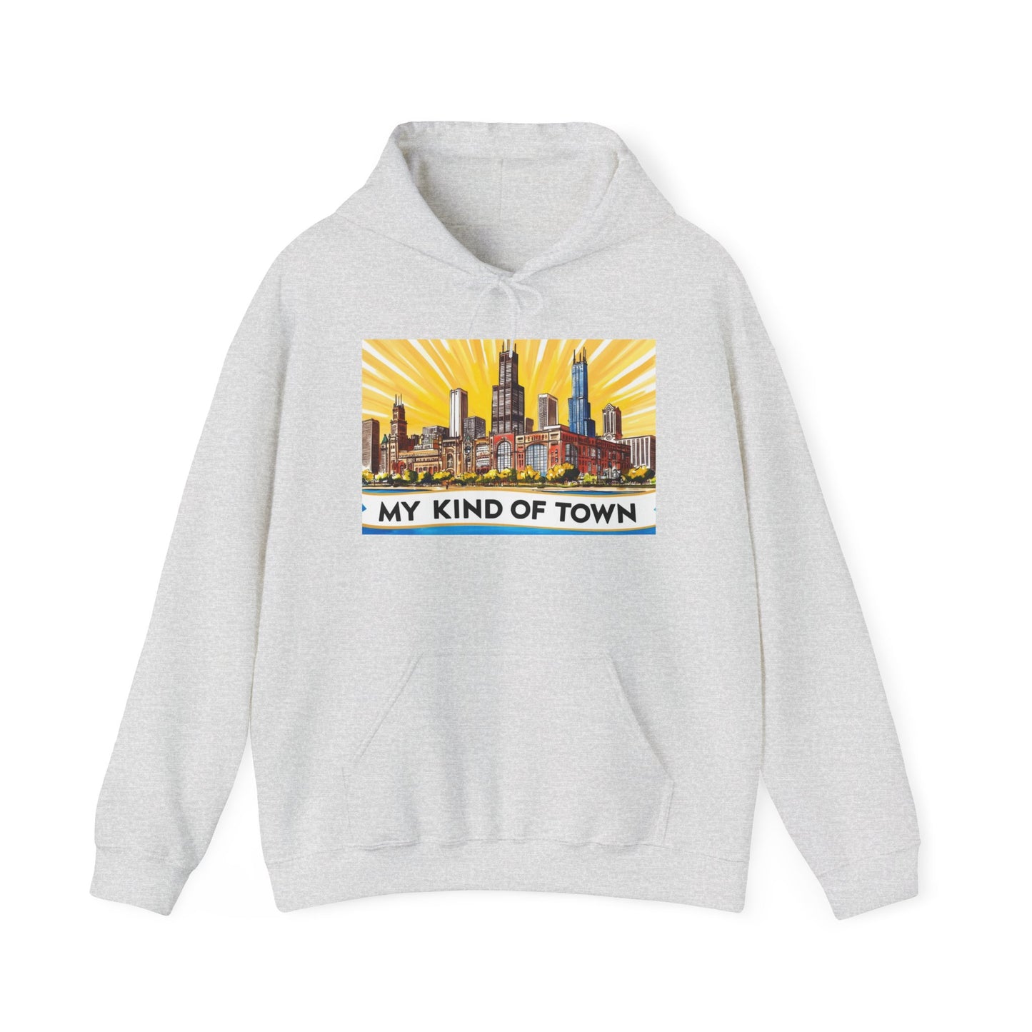 My Kind of Town Hoodie – Unisex Heavy Blend Sweater for Urban Explorers
