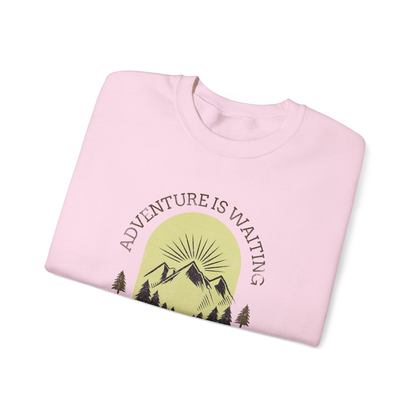 Adventure Awaits Alaska Sweatshirt - Unisex Heavy Blend™ Crewneck
