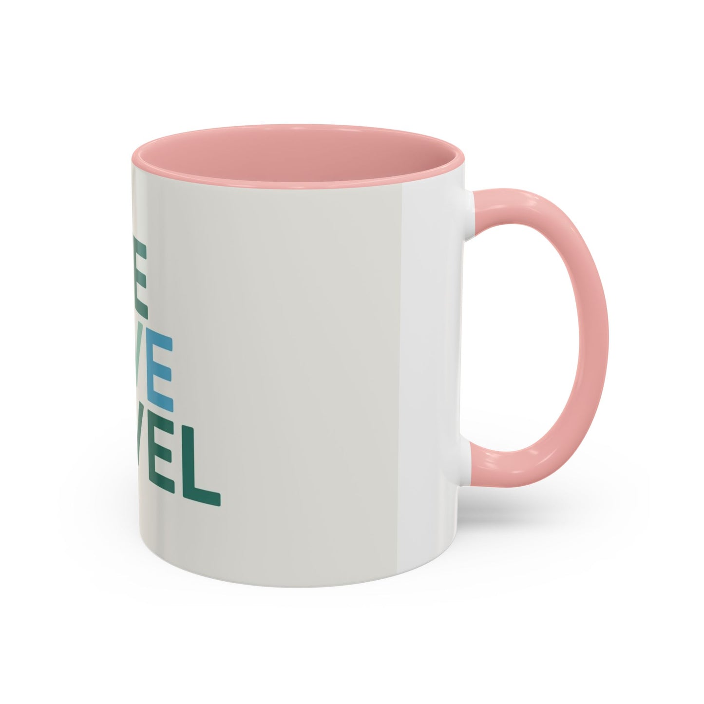 Inspirational Travel Coffee Mug - Live Love Travel Design