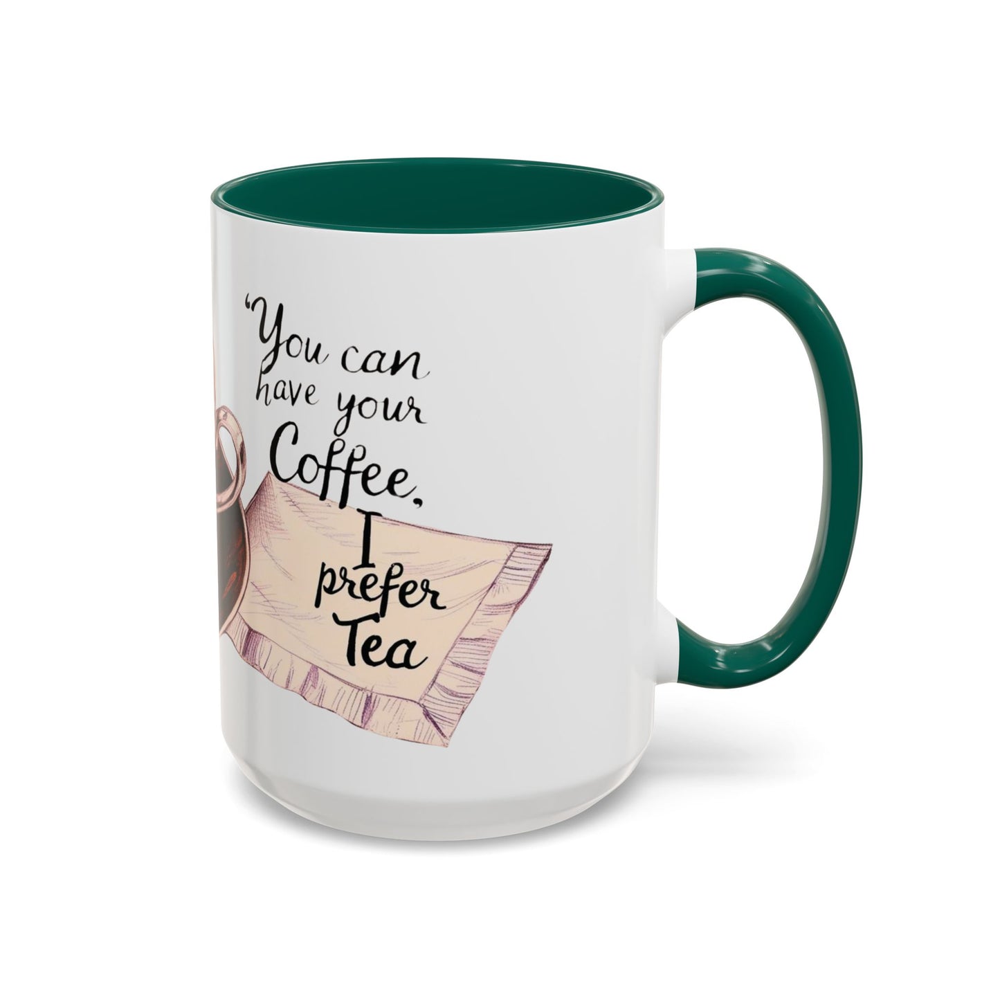 You can have your coffee, I prefer Tea. Colorful Coffee & Tea Mugs - Perfect for Cozy Moments