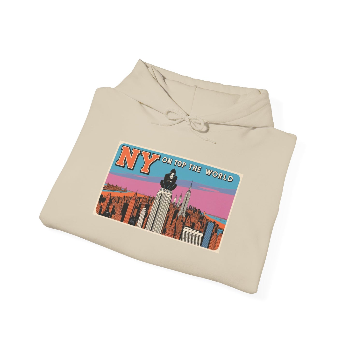 NY Skyline Unisex Heavy Blend™ Hoodie - Urban Style Sweatshirt