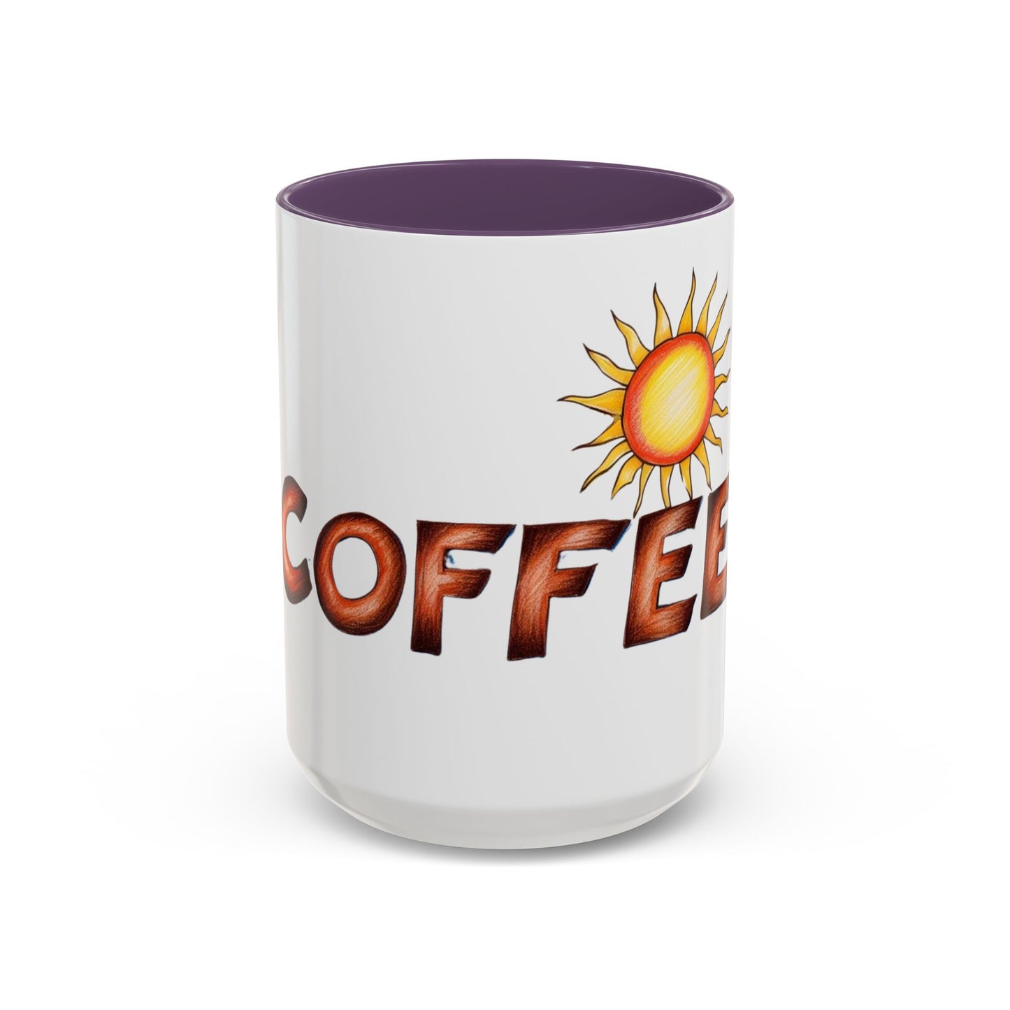 Sunny Coffee Accent Mug - 11oz & 15oz - Perfect Gift for Coffee Lovers