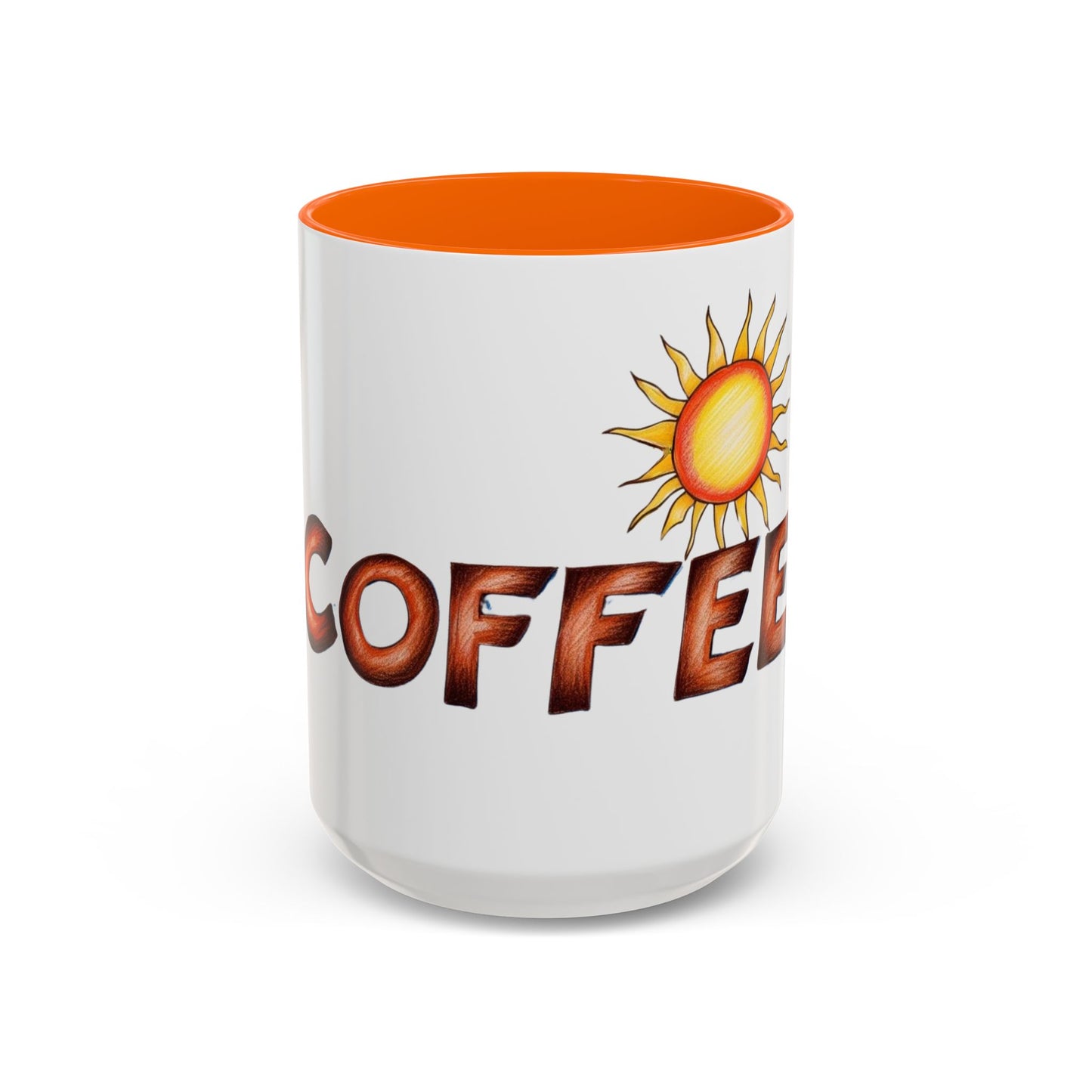 Sunny Coffee Accent Mug - 11oz & 15oz - Perfect Gift for Coffee Lovers