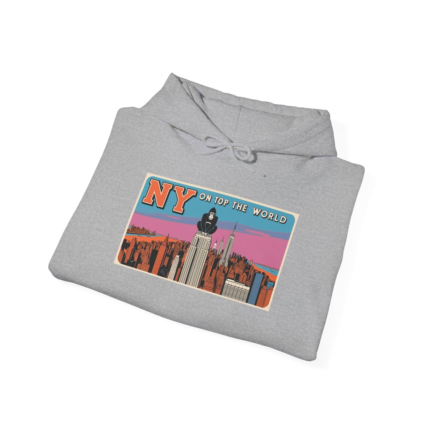 NY Skyline Unisex Heavy Blend™ Hoodie - Urban Style Sweatshirt