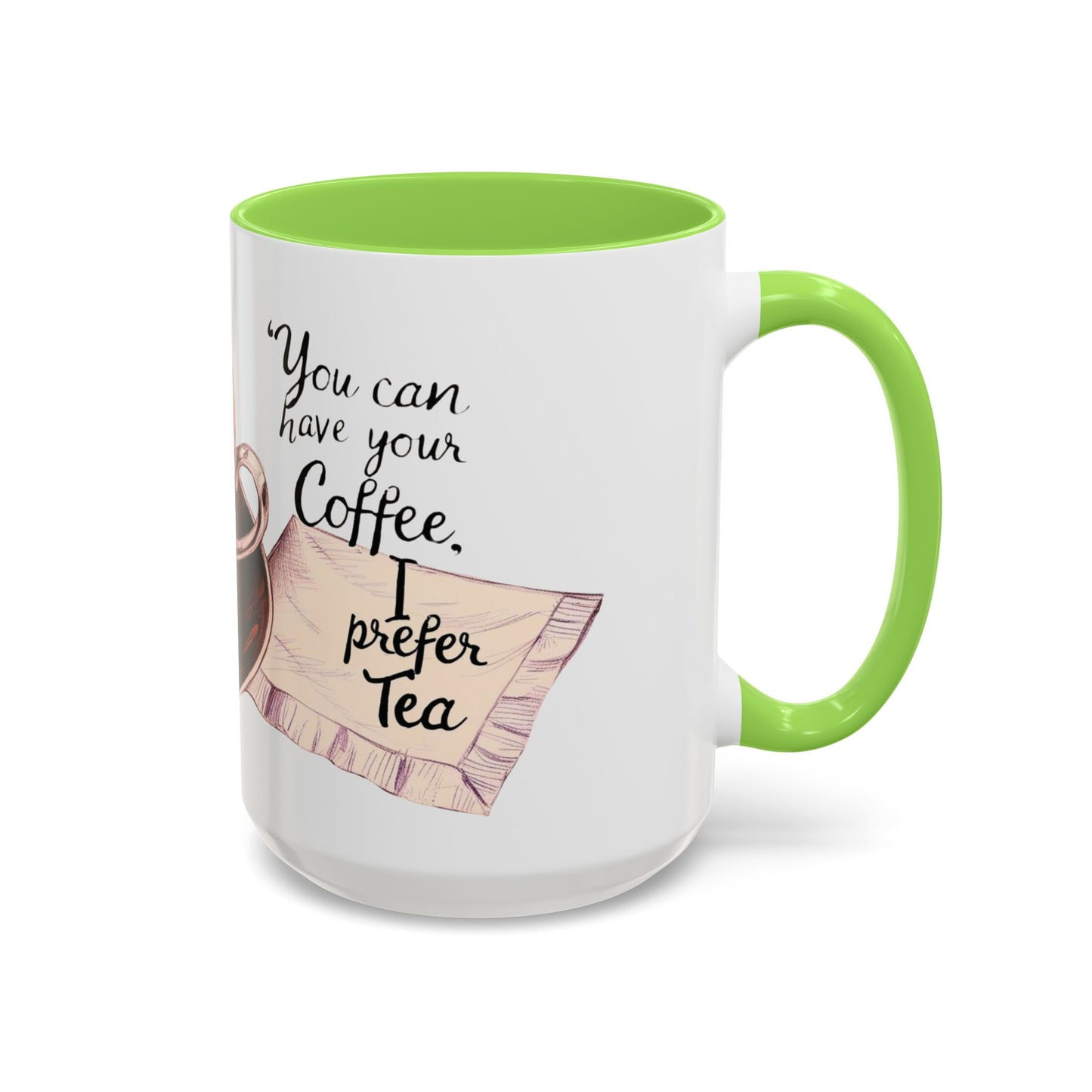 You can have your coffee, I prefer Tea. Colorful Coffee & Tea Mugs - Perfect for Cozy Moments