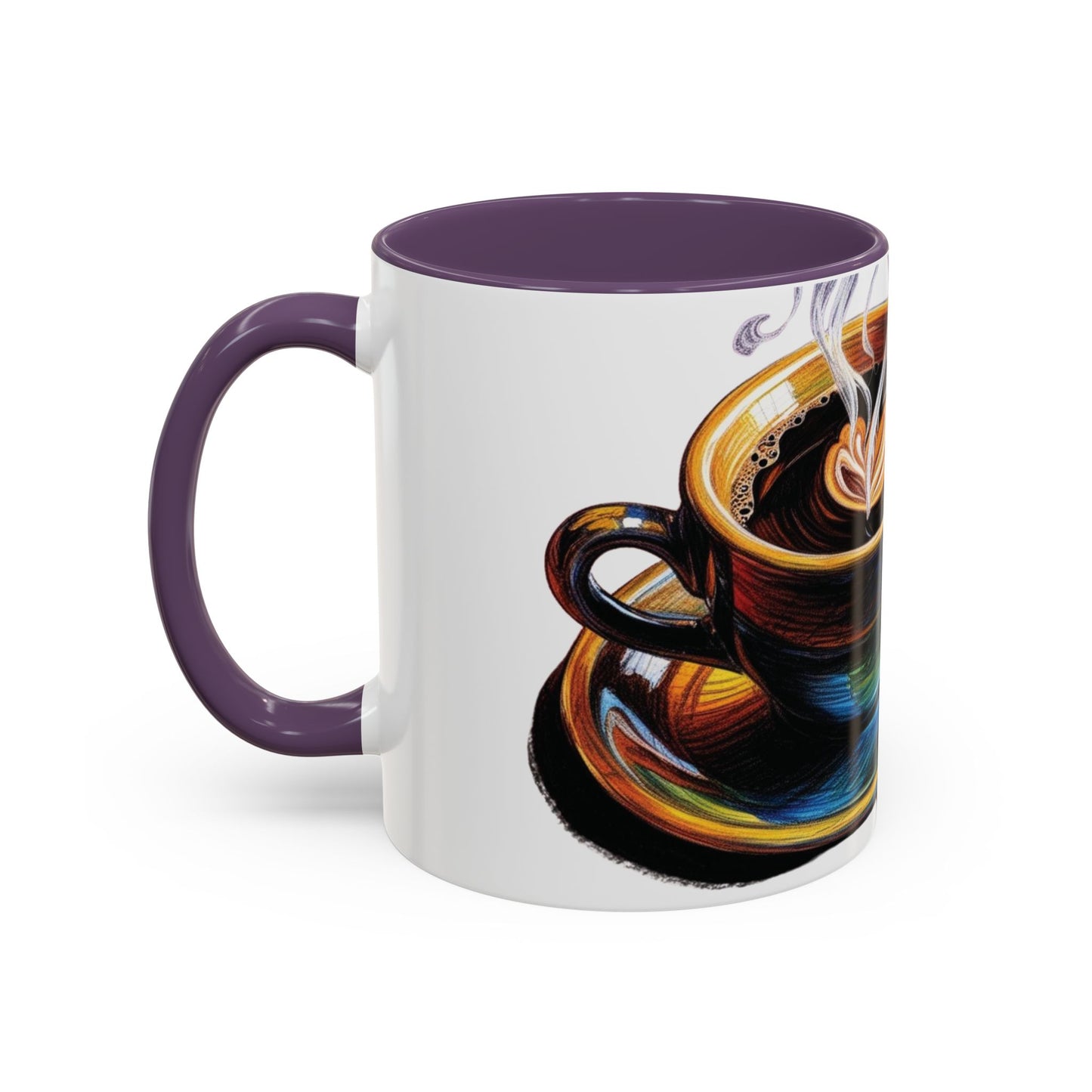 First Coffee, Then Everything Else Accent Mug – Stylish 11/15oz Coffee Cup for Coffee Lovers