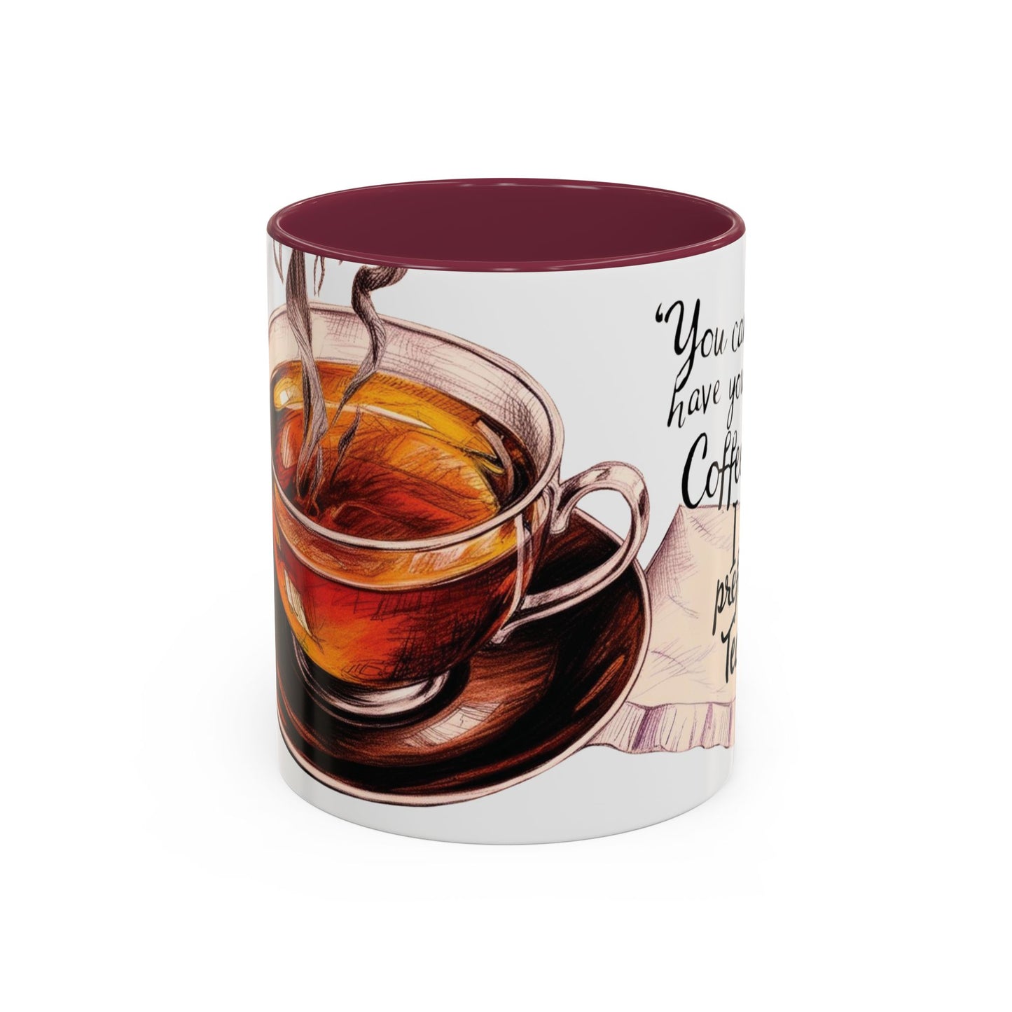 You can have your coffee, I prefer Tea. Colorful Coffee & Tea Mugs - Perfect for Cozy Moments