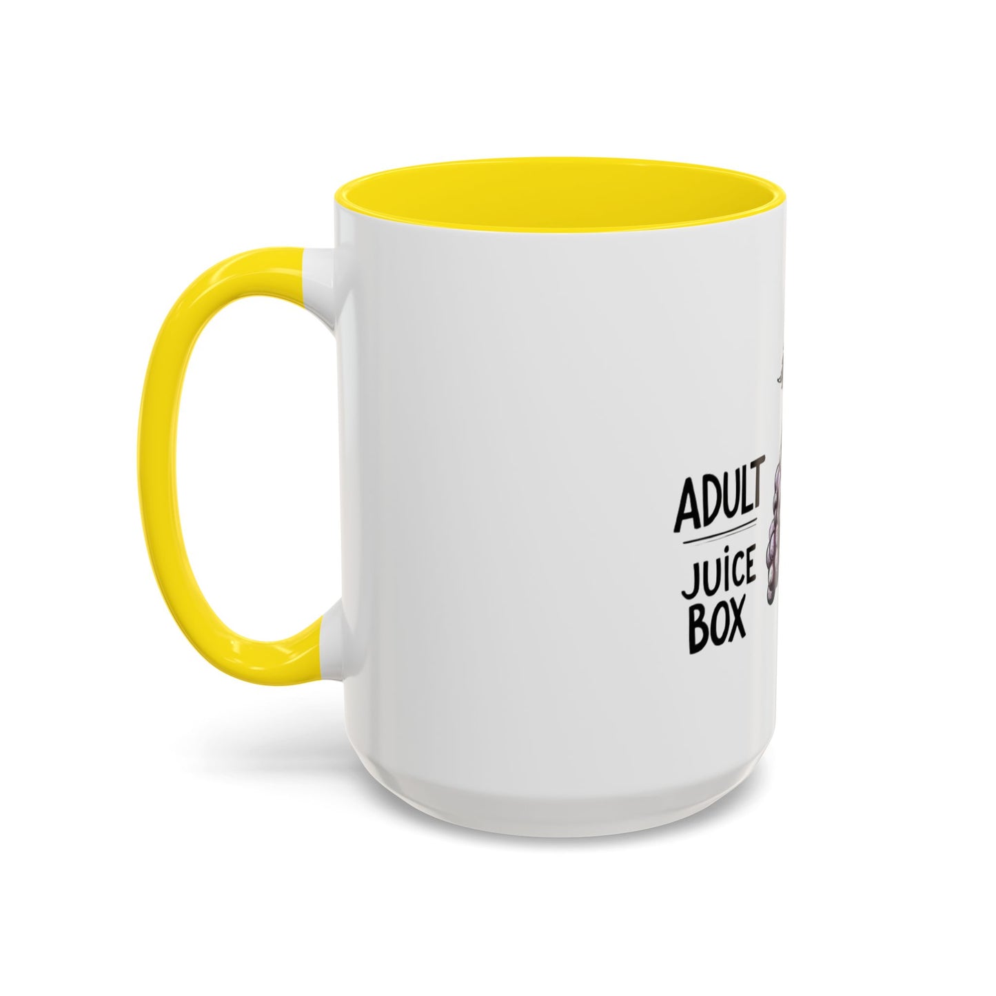 Adult Juice Box Grapes Coffee Mug - Fun & Quirky 11oz/15oz Drinkware