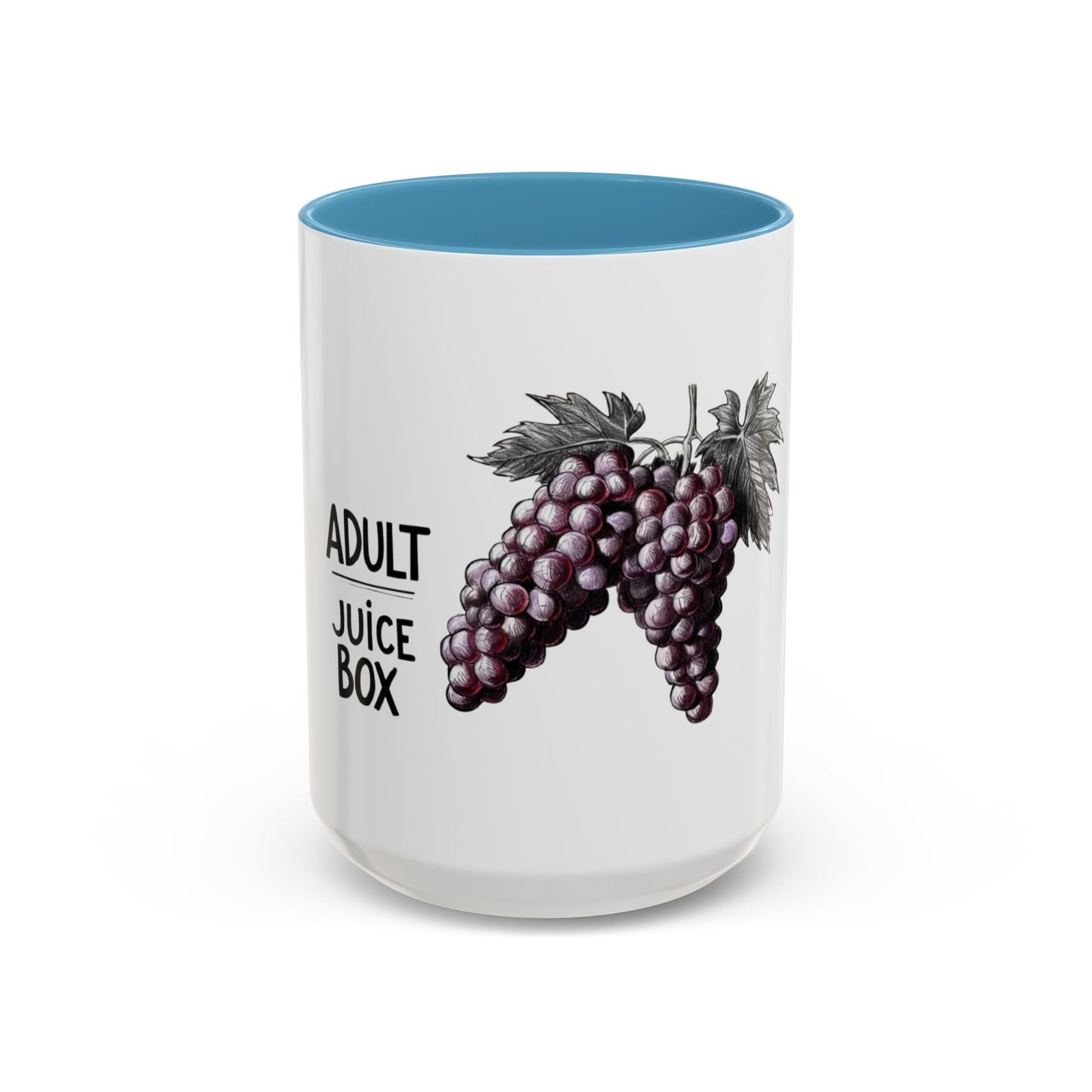 Adult Juice Box Grapes Coffee Mug - Fun & Quirky 11oz/15oz Drinkware