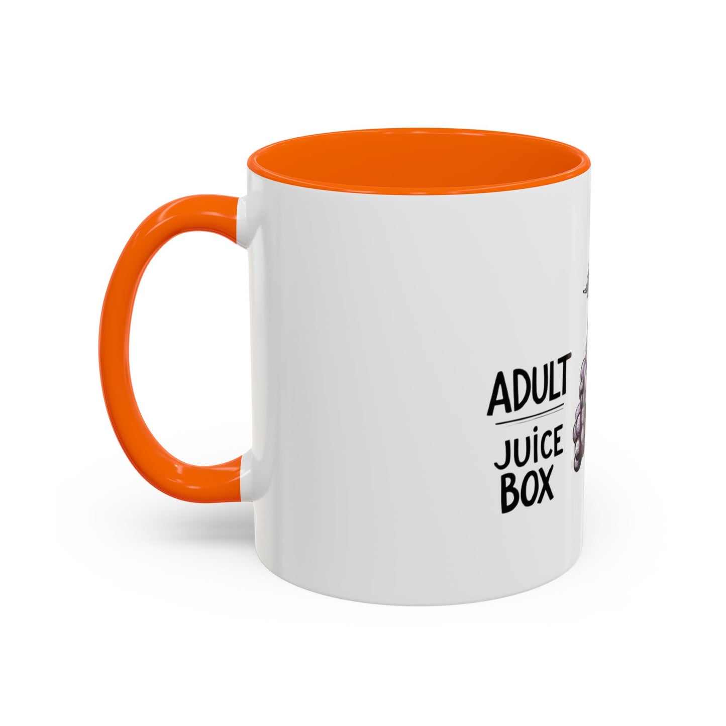 Adult Juice Box Grapes Coffee Mug - Fun & Quirky 11oz/15oz Drinkware
