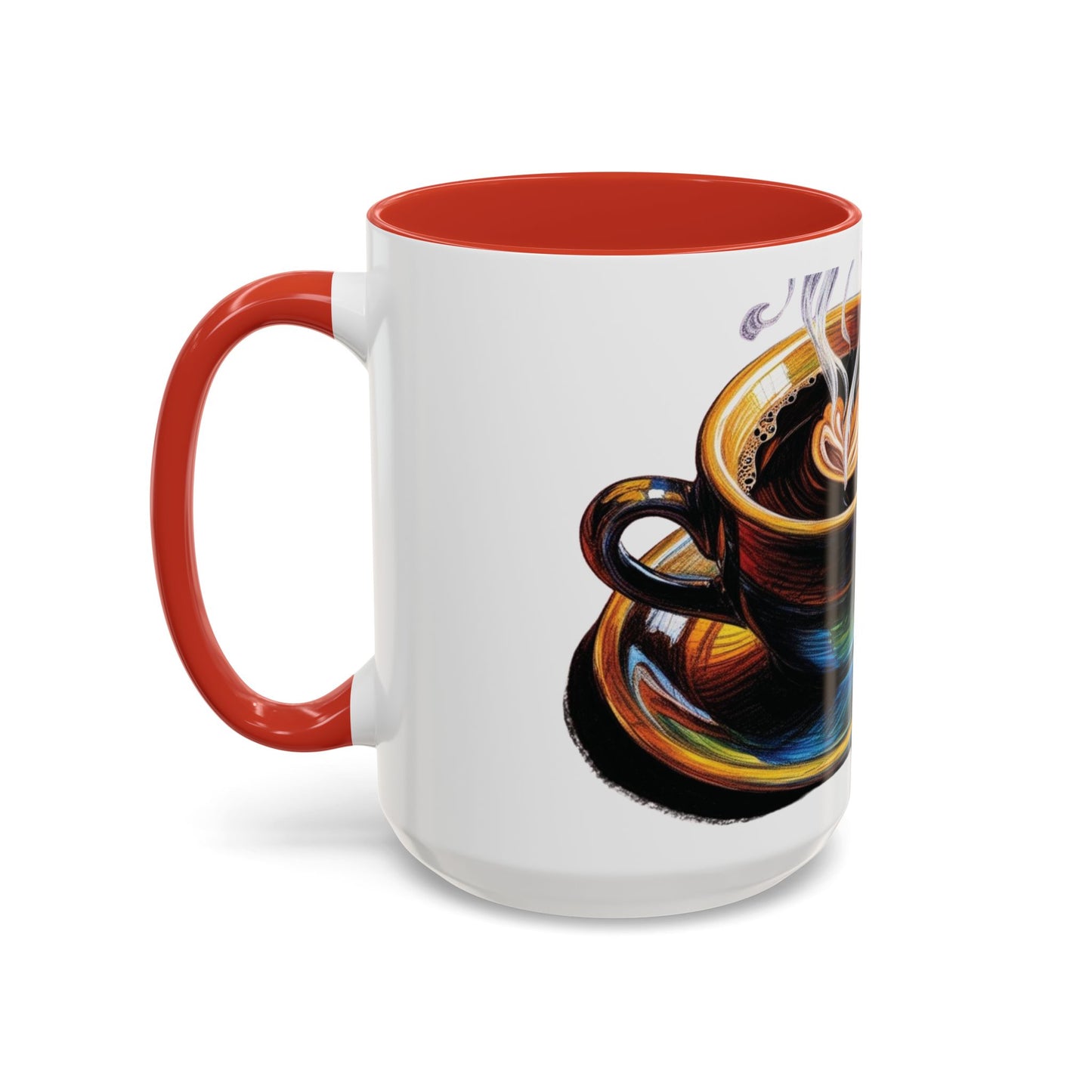 First Coffee, Then Everything Else Accent Mug – Stylish 11/15oz Coffee Cup for Coffee Lovers