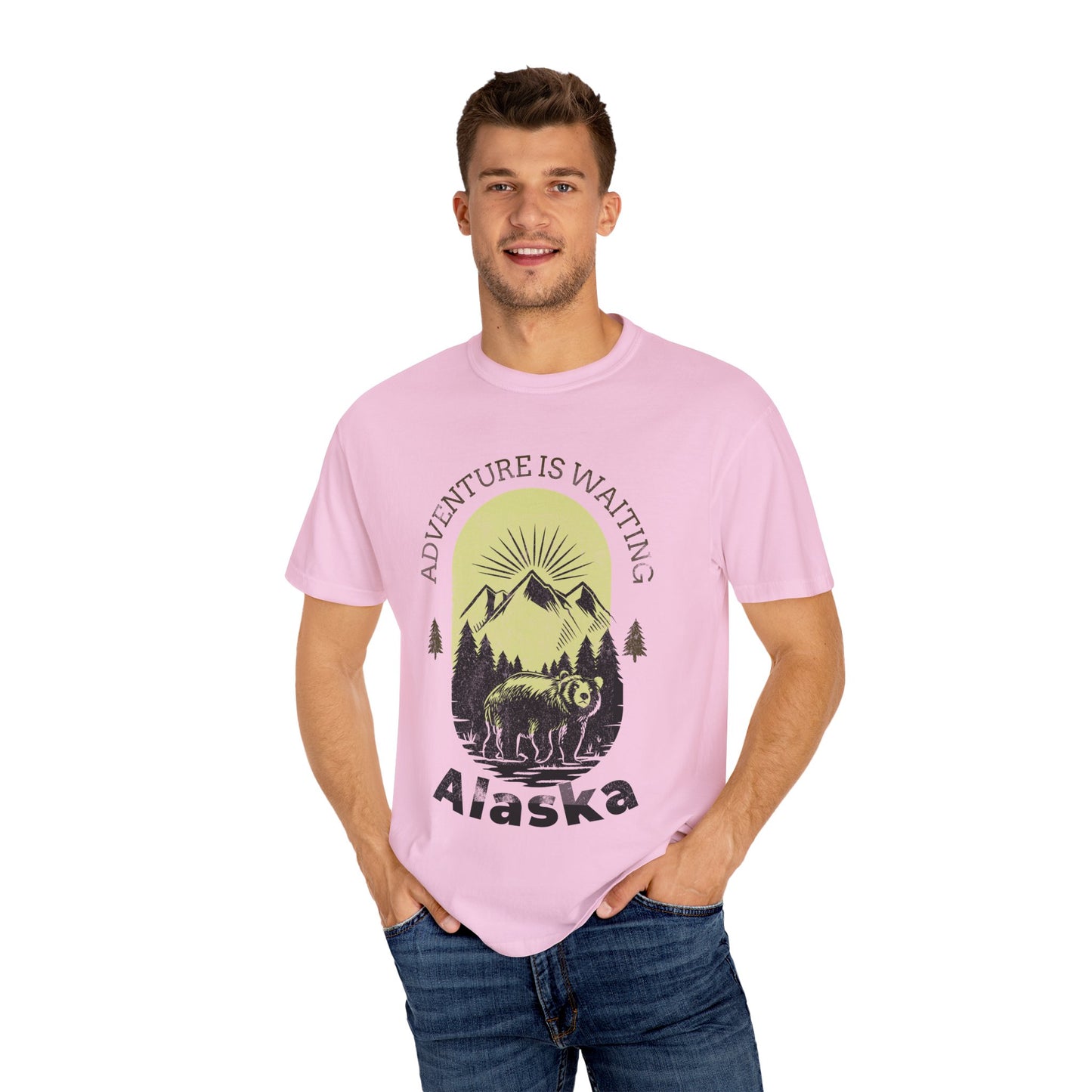 Adventure Awaits Alaska T-Shirt for Nature Lovers