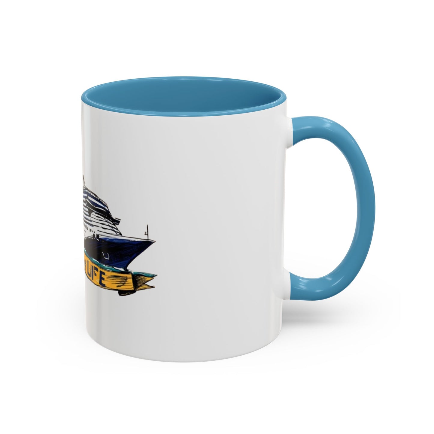 Cruising Lifestyle Accent Coffee Mug - Enjoy Your Journey with Style