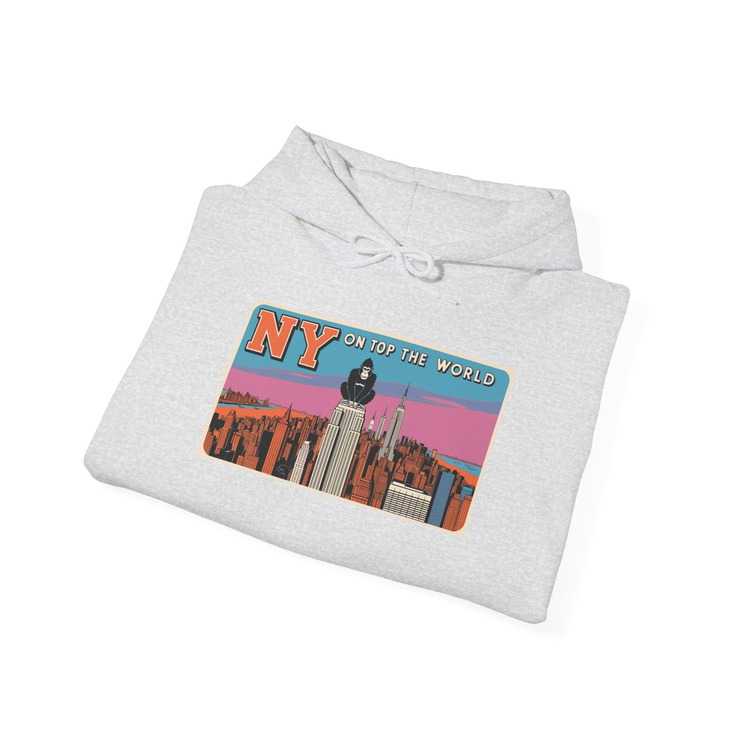 NY Skyline Unisex Heavy Blend™ Hoodie - Urban Style Sweatshirt