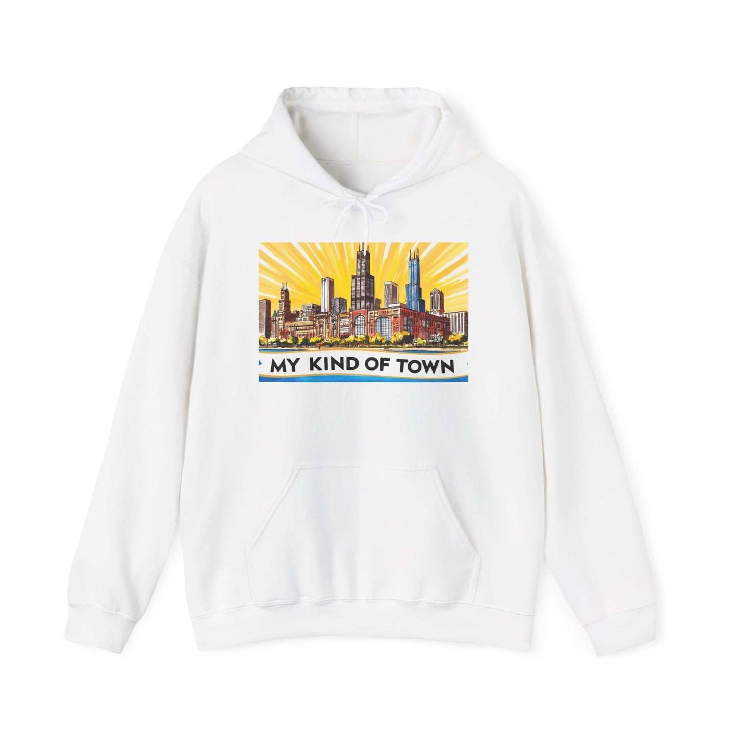 My Kind of Town Hoodie – Unisex Heavy Blend Sweater for Urban Explorers