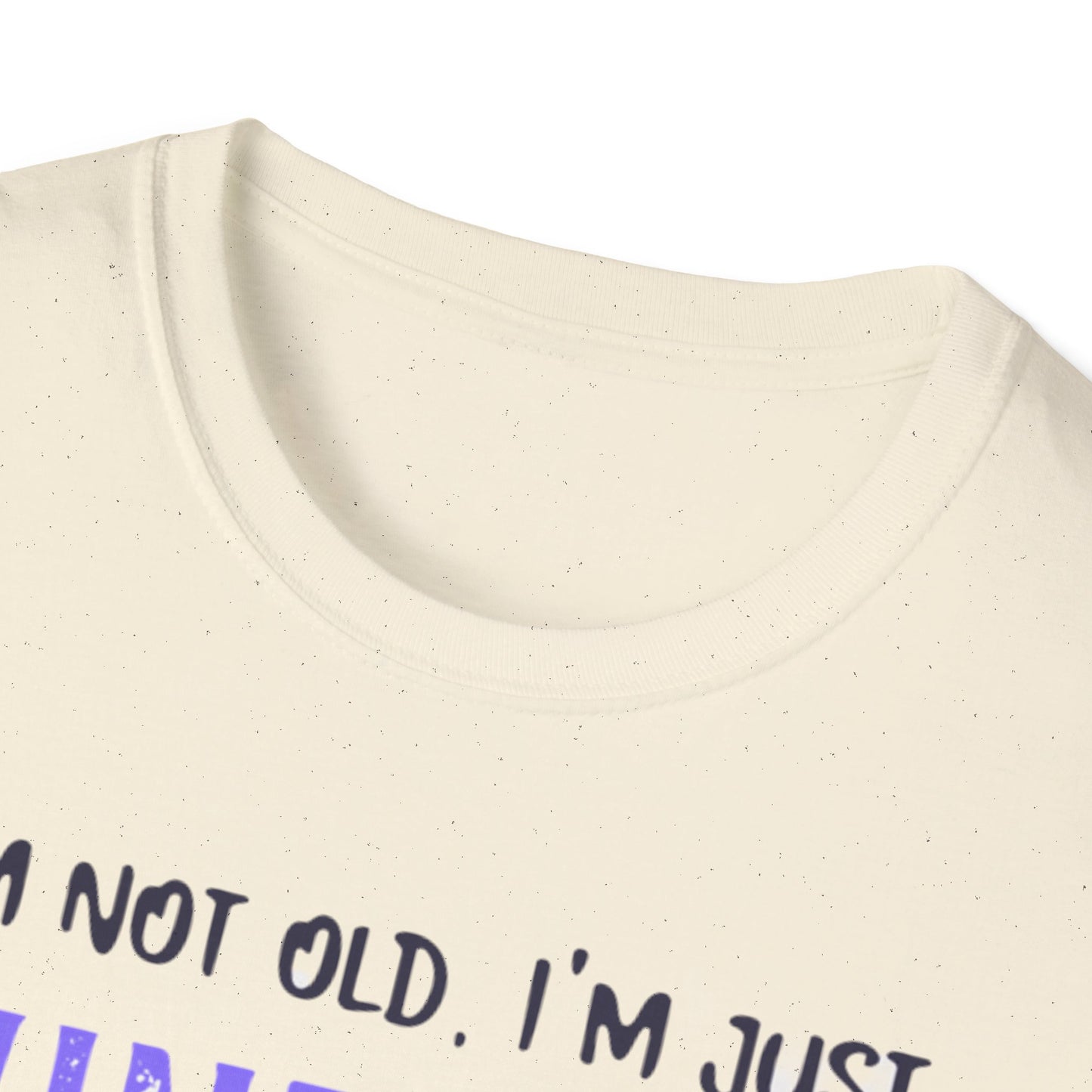 "I'm Not Old, I'm Just Vintage!" Vintage Humorous Unisex Softstyle T-Shirt -