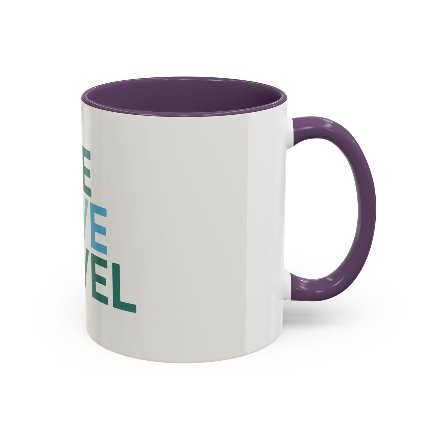 Inspirational Travel Coffee Mug - Live Love Travel Design