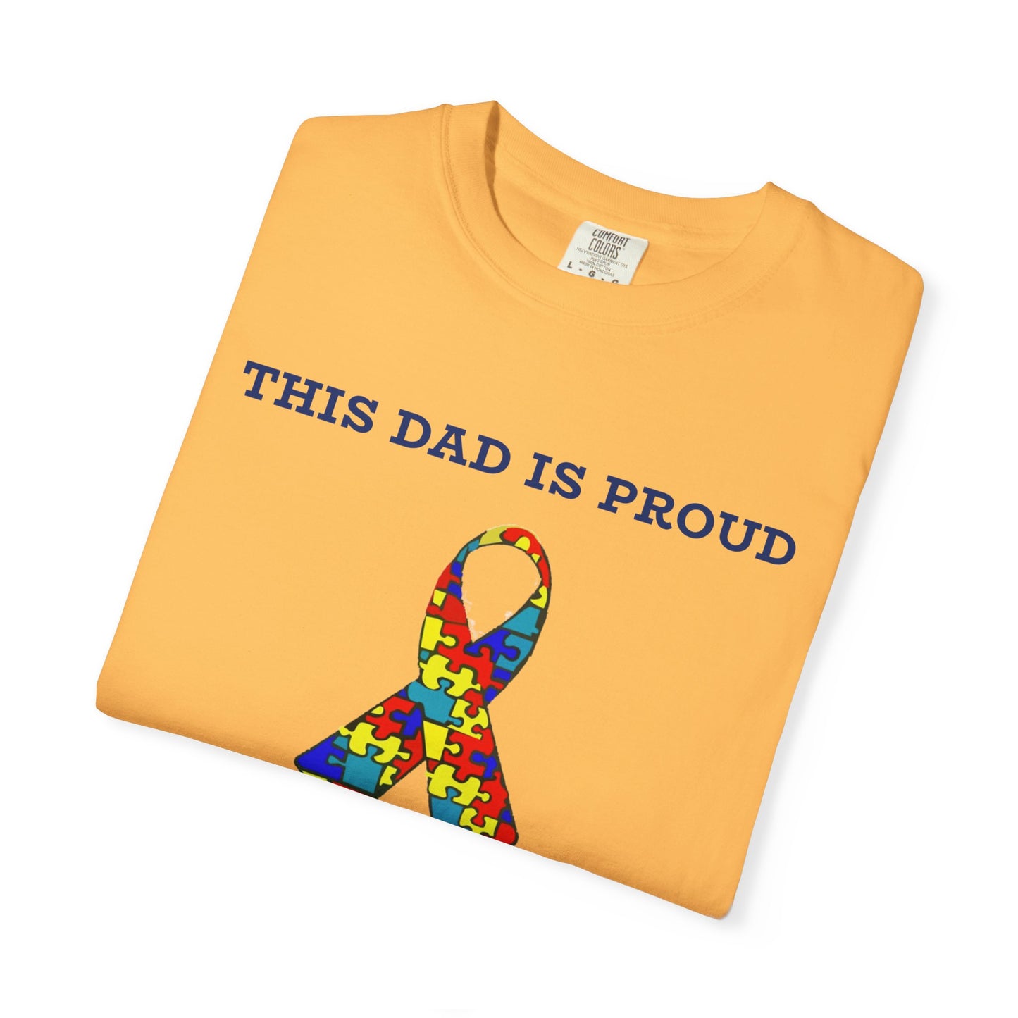 This Dad is Proud of my Autistic Son, Autism Awareness T-Shirt