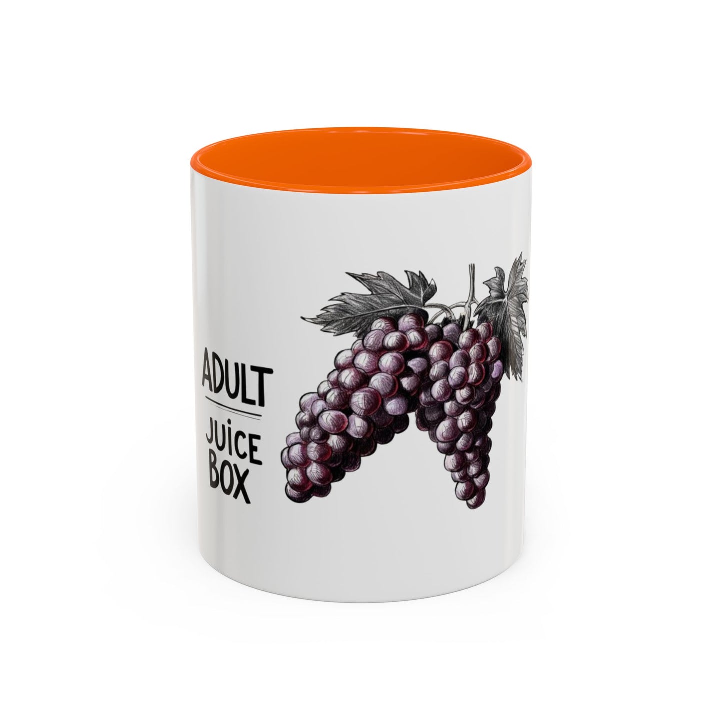 Adult Juice Box Grapes Coffee Mug - Fun & Quirky 11oz/15oz Drinkware