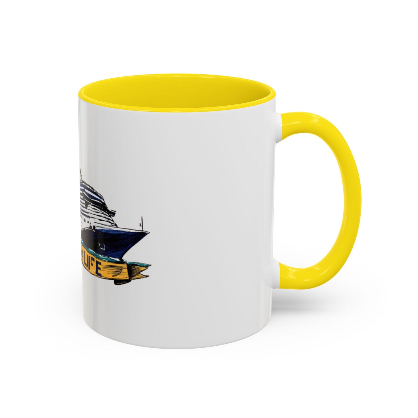 Cruising Lifestyle Accent Coffee Mug - Enjoy Your Journey with Style
