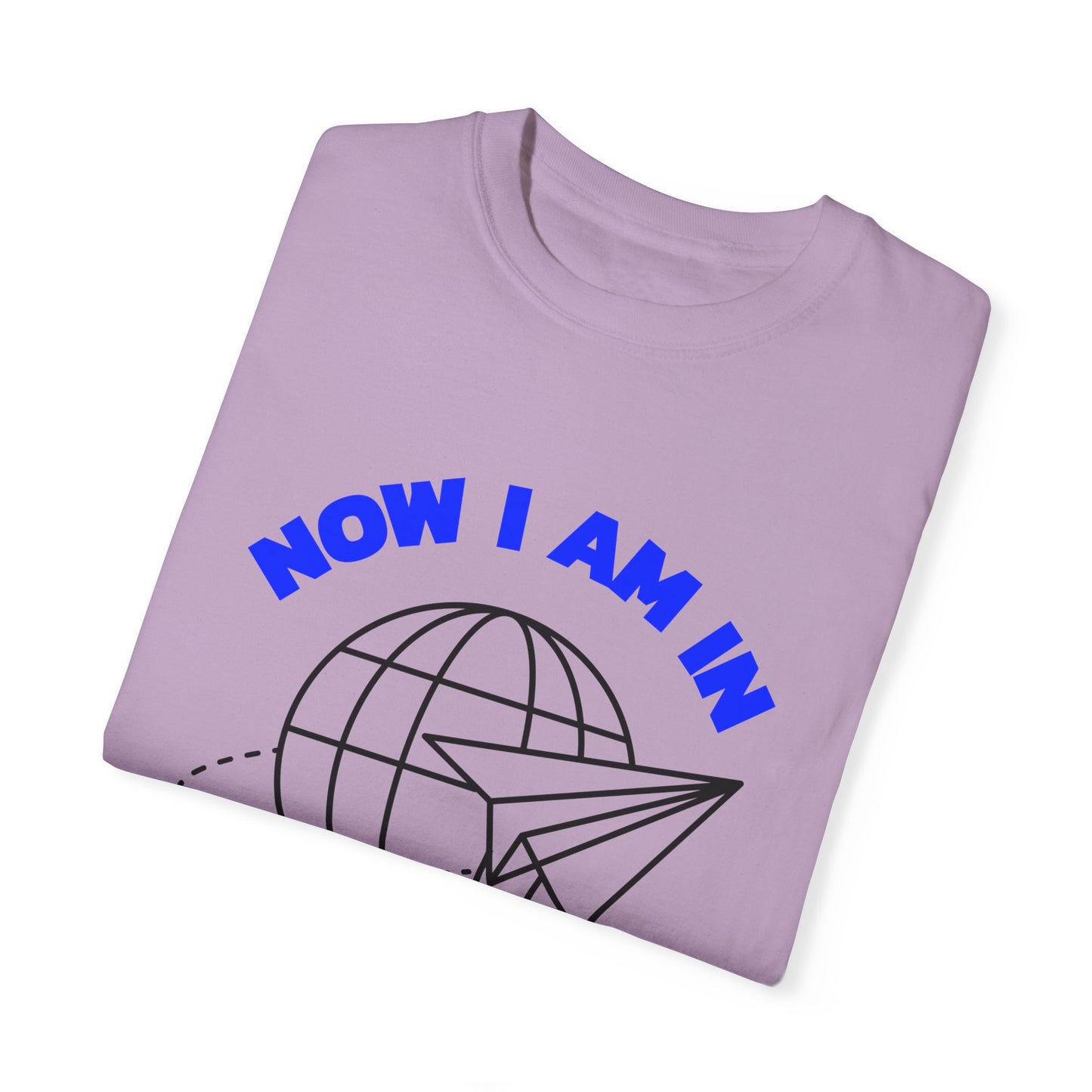 Airplane Mode Unisex Garment-Dyed T-Shirt – Travel Ready Tee