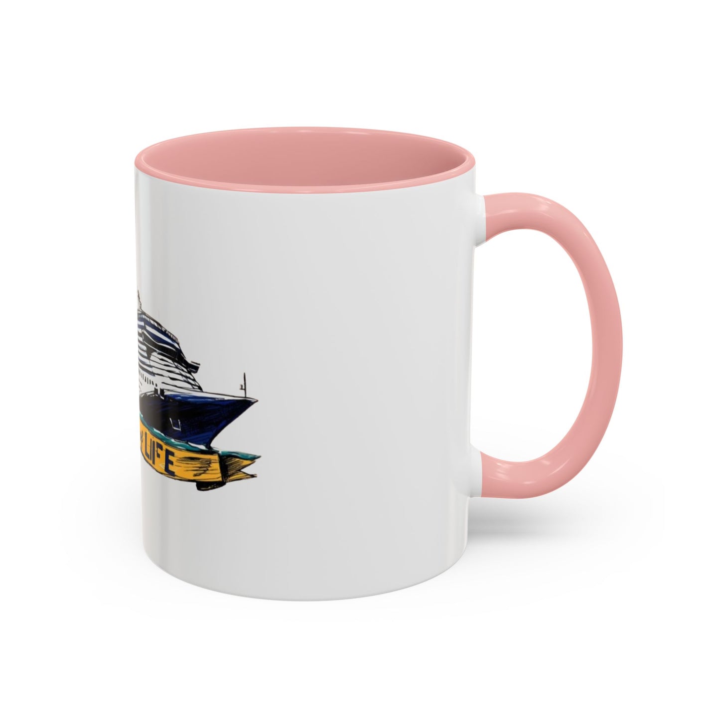 Cruising Lifestyle Accent Coffee Mug - Enjoy Your Journey with Style