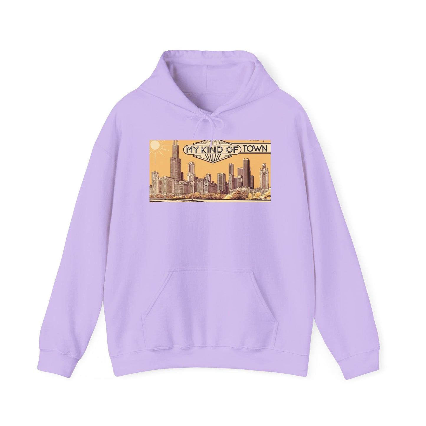 My Kind of Town Unisex Hooded Sweatshirt - Cozy Urban Style for City Lovers
