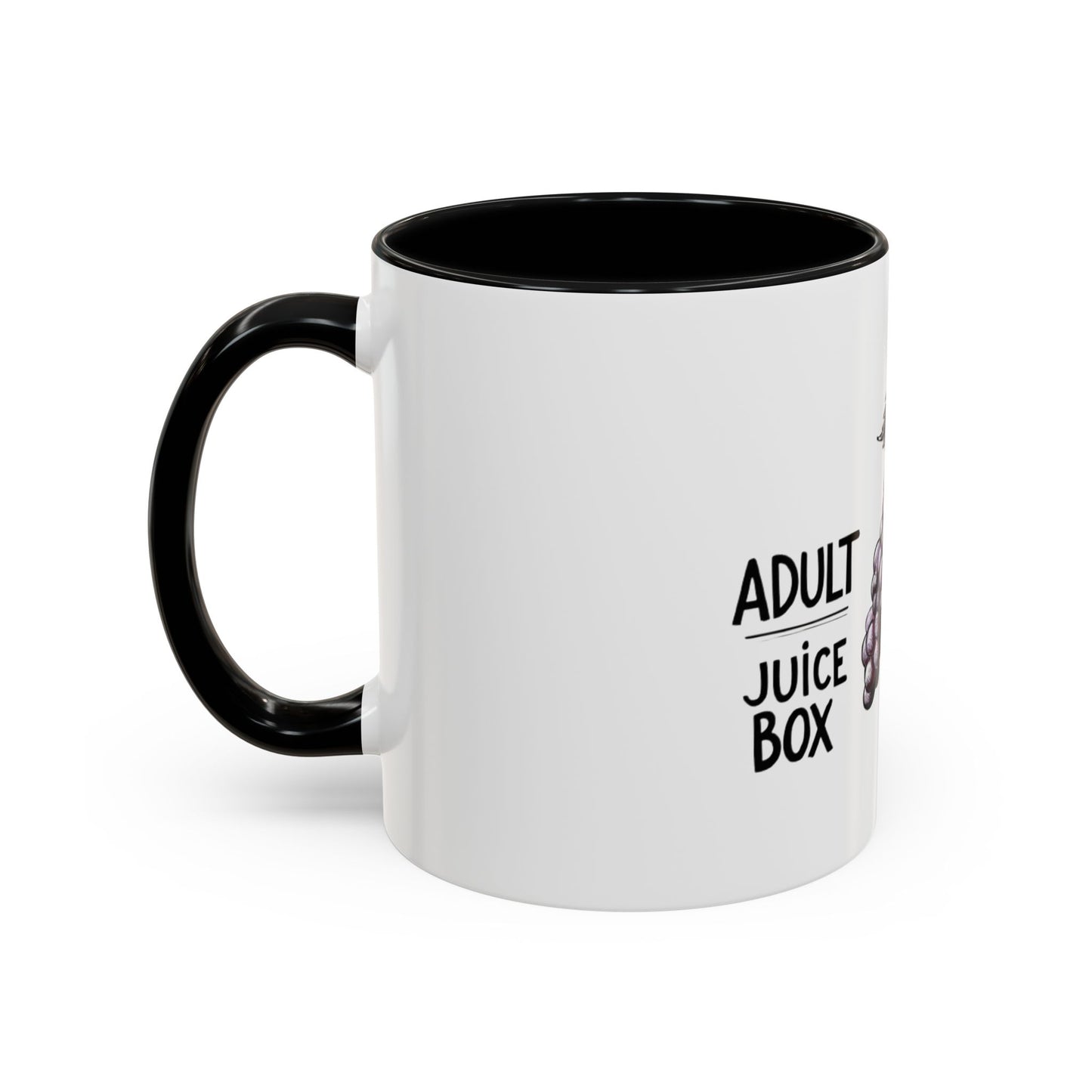 Adult Juice Box Grapes Coffee Mug - Fun & Quirky 11oz/15oz Drinkware