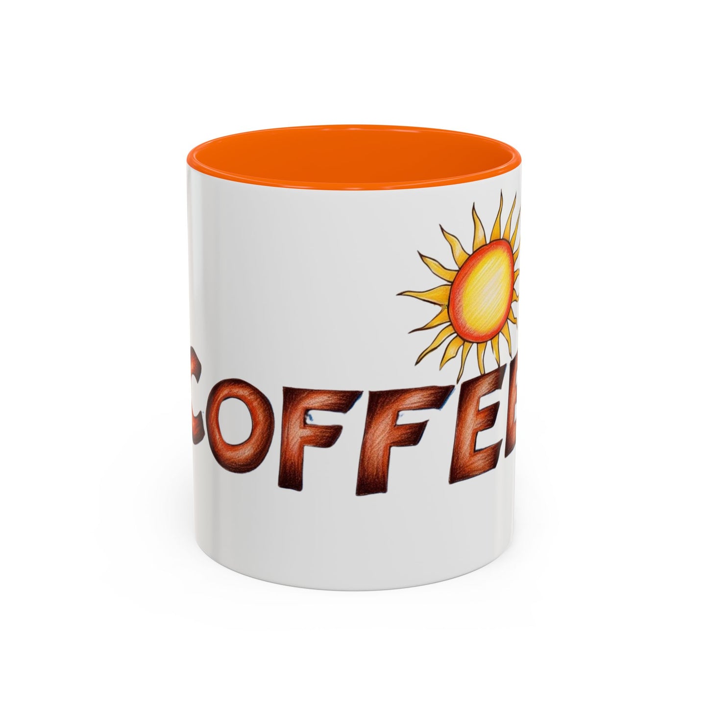 Sunny Coffee Accent Mug - 11oz & 15oz - Perfect Gift for Coffee Lovers