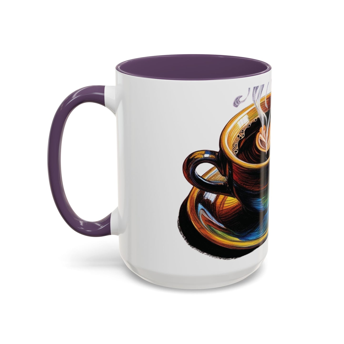 First Coffee, Then Everything Else Accent Mug – Stylish 11/15oz Coffee Cup for Coffee Lovers