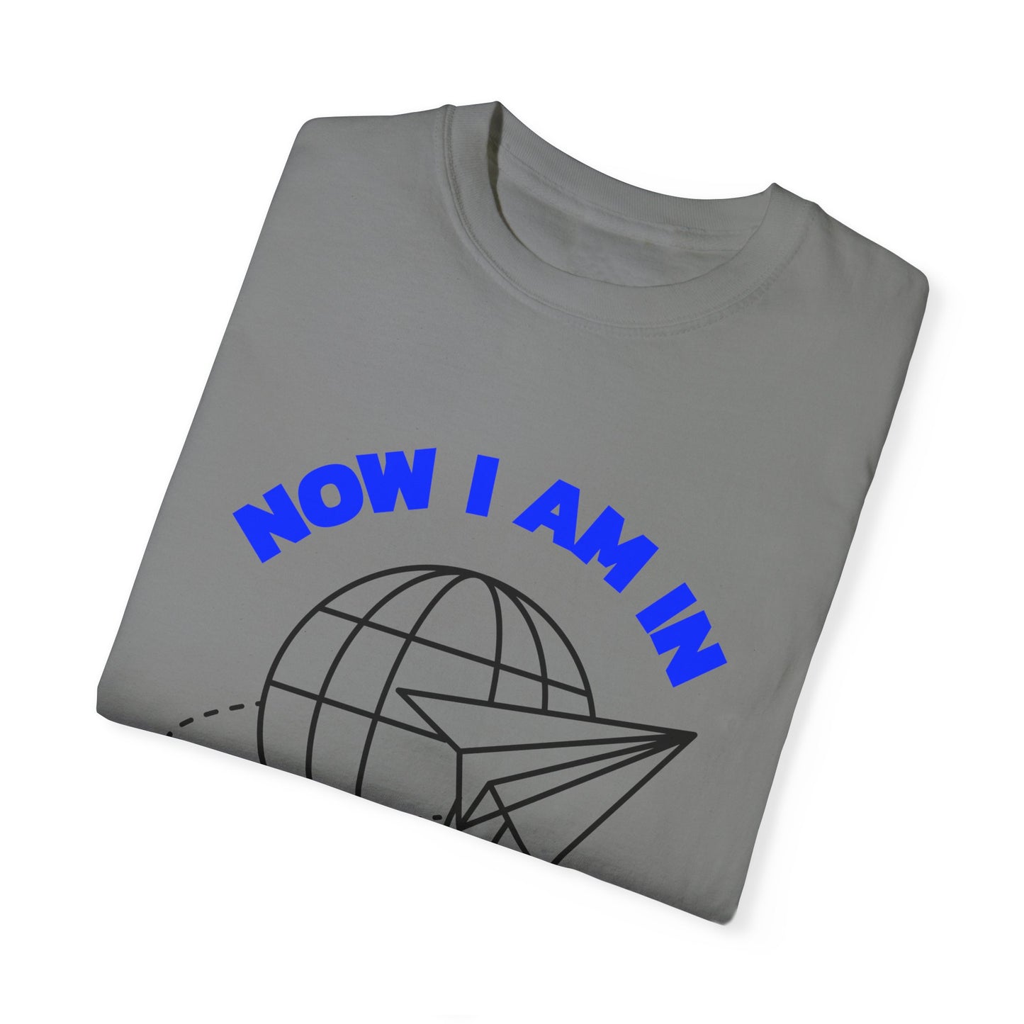 Airplane Mode Unisex Garment-Dyed T-Shirt – Travel Ready Tee
