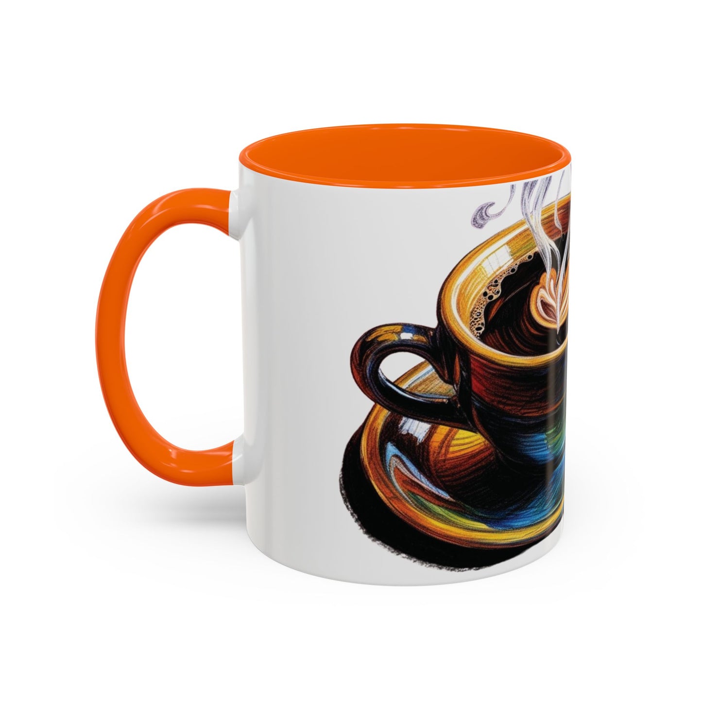 First Coffee, Then Everything Else Accent Mug – Stylish 11/15oz Coffee Cup for Coffee Lovers