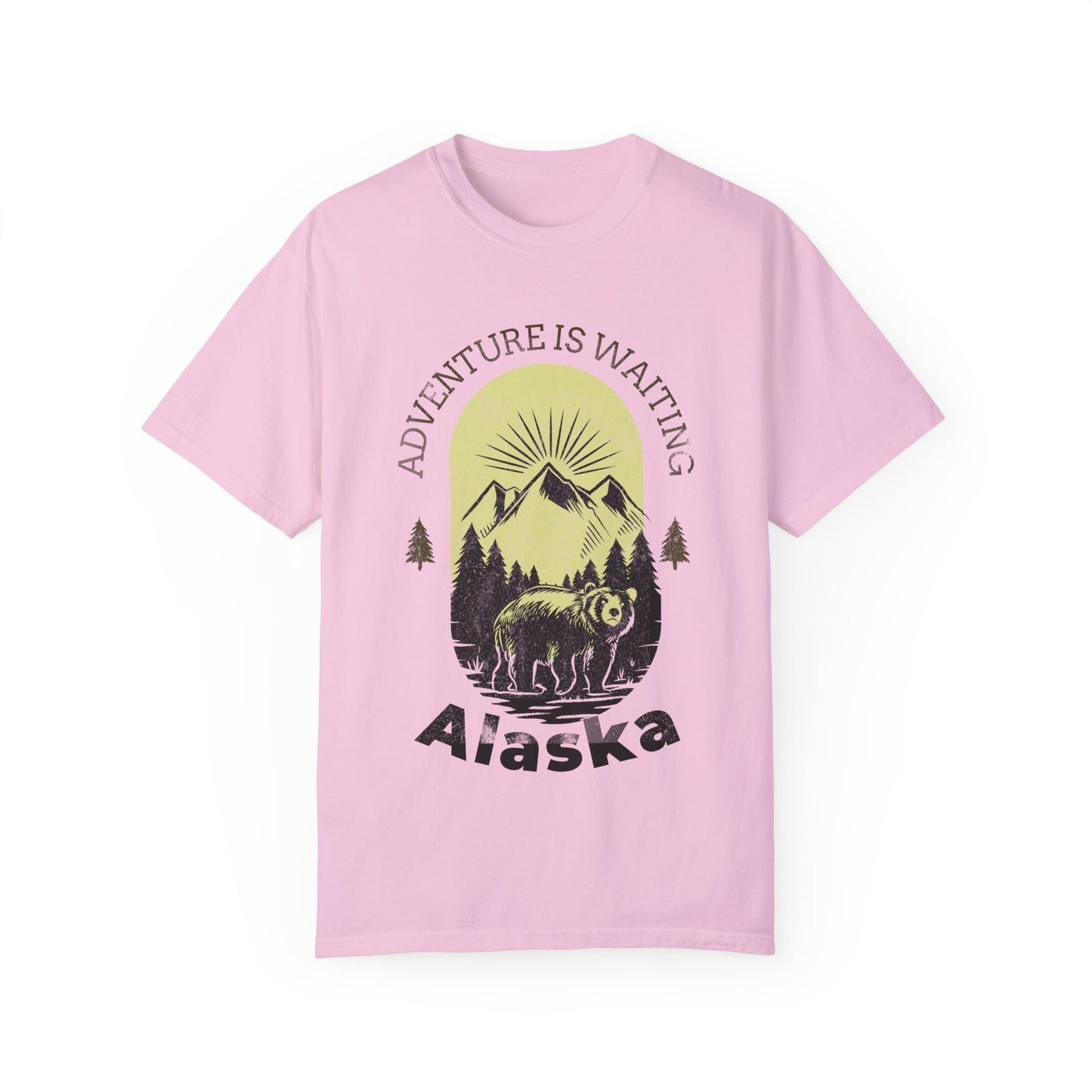 Adventure Awaits Alaska T-Shirt for Nature Lovers