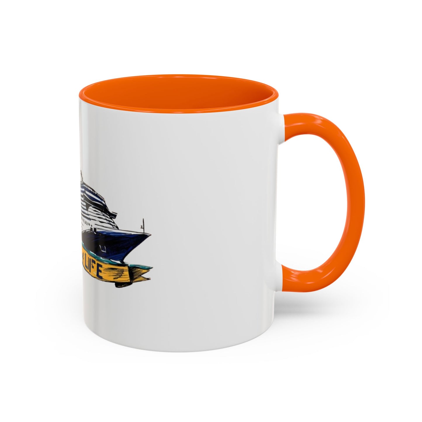 Cruising Lifestyle Accent Coffee Mug - Enjoy Your Journey with Style