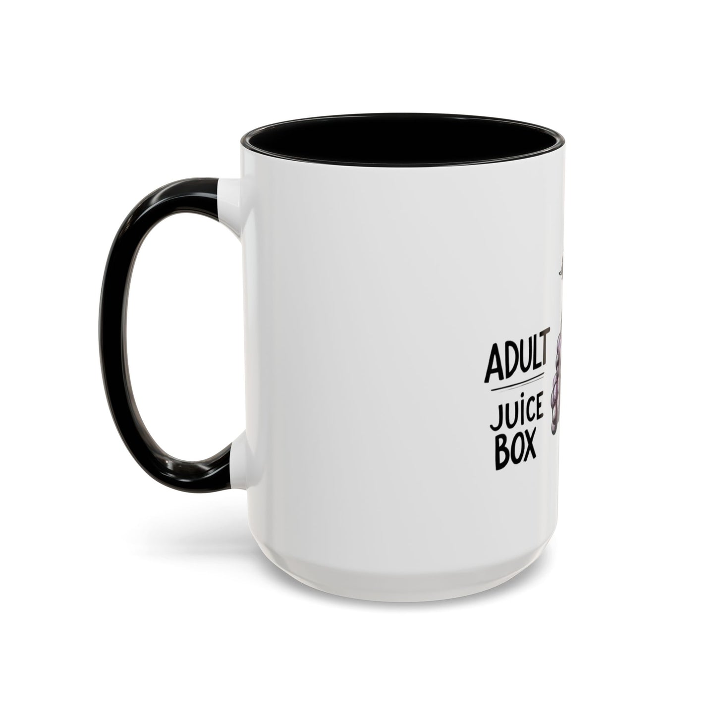 Adult Juice Box Grapes Coffee Mug - Fun & Quirky 11oz/15oz Drinkware