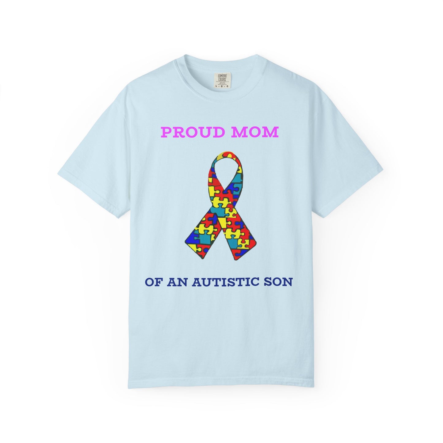 Proud Mom to an Autistic Son, Autism Awareness T-Shirt