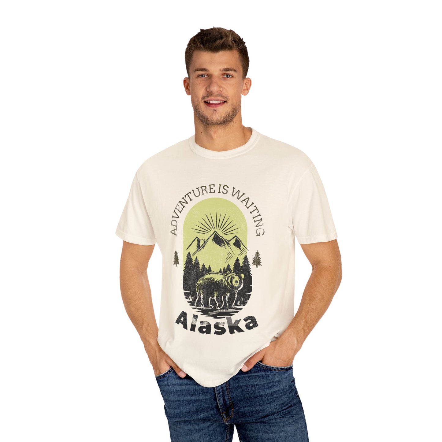 Adventure Awaits Alaska T-Shirt for Nature Lovers