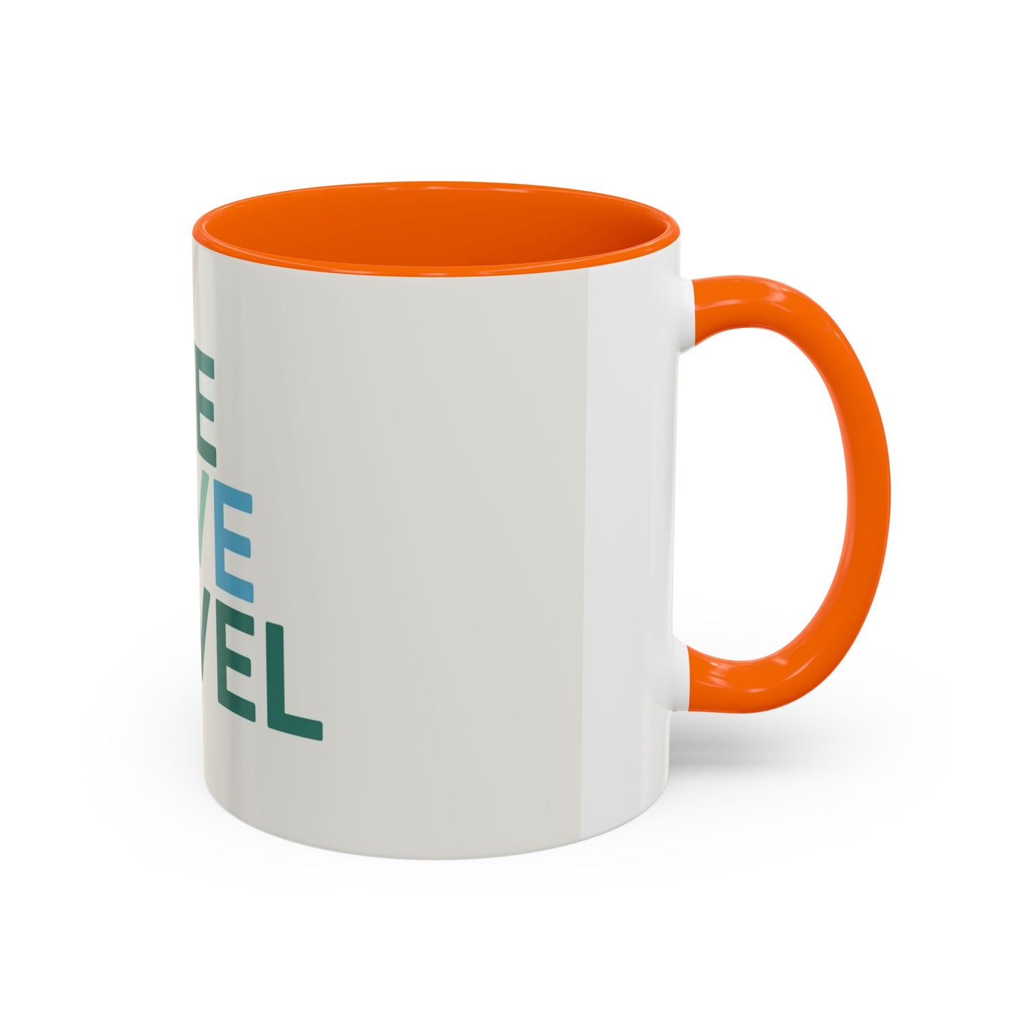 Inspirational Travel Coffee Mug - Live Love Travel Design