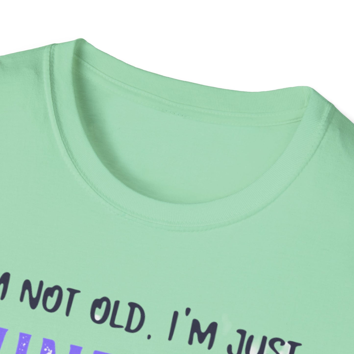 "I'm Not Old, I'm Just Vintage!" Vintage Humorous Unisex Softstyle T-Shirt -