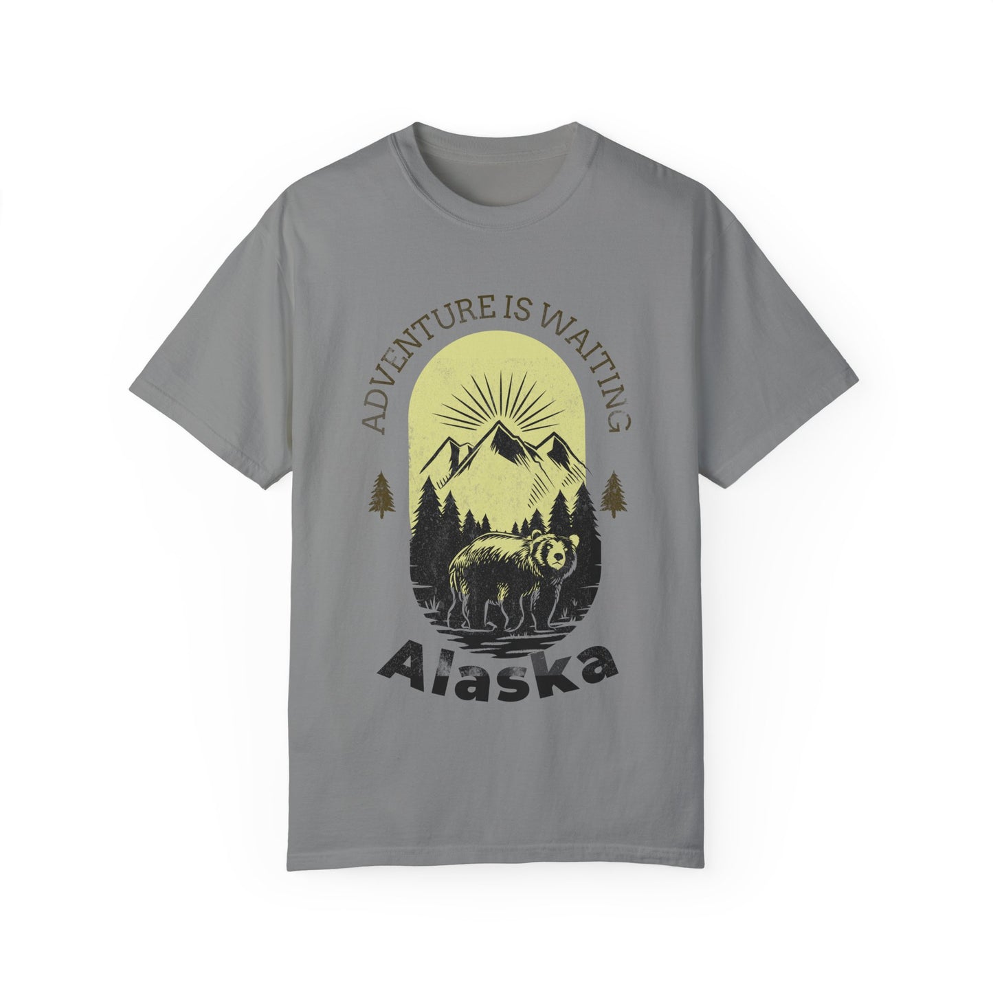 Adventure Awaits Alaska T-Shirt for Nature Lovers