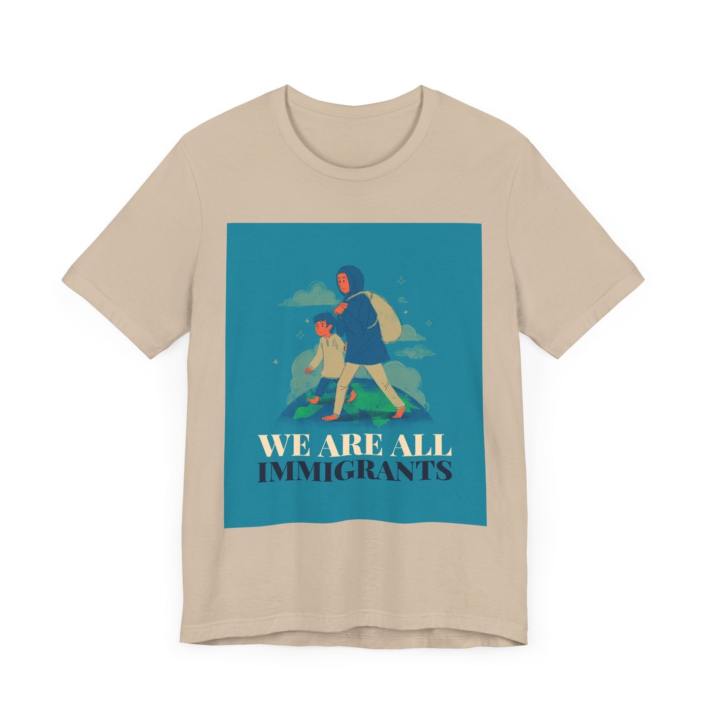 We Are All Immigrants Unisex Jersey Short Sleeve Tee